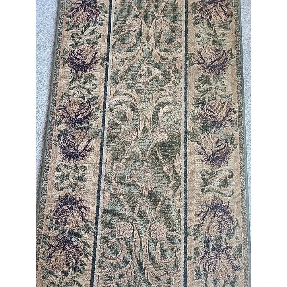 vintage Turkish Classic Design rug runner area Rug  25 x 93 - Picture 4 of 7